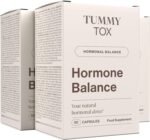 Hormone Balance - Estrogen Detox for Women with Iodine, Chinese Angelica, Bladderwrack with Chlorella and Lemon Balm - 3 Month Supply Capsules by Tummy Tox - Image 2
