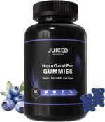 HornGoatPro Gummies - 60 Gummies Blueberry Flavour - with Added TongAliExtract, Maca Root, L-Arginine for Maximum Effect - Vegan, Non GMO, Gluten Free and Low Sugar - for Vitality - Image 2