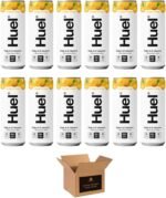 Huel Daily A–Z Vitamins Energy Drink, Variety Flavor Sparkling Multivitamin, No Sugar 26 Vitamins, 100mg Natural Caffeine, 925mg Electrolytes | Low Calorie Vegan (Pack 12, Pineapple & Mango) - Image 2