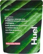 Huel Watermelon Daily Greens, 255g, 30 Servings, Vegan Superfood Greens Powder, with Carrots, Broccoli, Spinach, Green Tea, Kale, Spirulina & More, Rich in Probiotics, Vitamins, Adaptogens & Minerals - Image 2