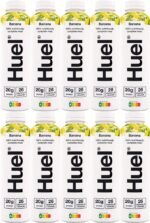 Hueldrink Ready To Drink Complete Meal Banana Flavour 500ml Pack of 10 Vegan Plant Based Meal Alternative Vitamin Minerals Protein Shake Dairy Free with Welari Thank You Card | (10pack) (5000ml) - Image 2