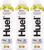 Hueldrink Ready To Drink Complete Meal Banana Flavour 500ml Pack of 3 Vegan Plant Based Meal Alternative Vitamin Minerals Protein Shake Dairy Free with Welari Thank You Card | (3pack) (1500ml) - Image 2