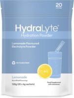 Hydralyte Effervescent Electrolytes Powder Sachets - 20 Flavoured Sticks - Rapid Rehydration - Prevent Dehydration - Achieve Optimal Hydration (20 Sachets, Lemonade) - Image 2