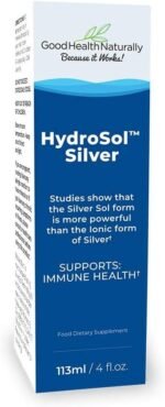 Hydrosol Silver - Immune Spray Supplement, Immunity Booster, Silver Hydrosol Spray | 113ml - Good Health Naturally - Image 2