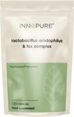 INNOPURE Acidophilus Probiotic & Prebiotic Supplements 120 Capsules (Pure-Fill) No Fillers or Binders - Lactobacillus Acidophilus Complex for Gut & Digestive Health, 5 Billion CFU - UK Made - Image 2