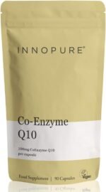 INNOPURE CoQ10 Supplement - 90 Capsules - 3 Month Supply - Each Capsule Providing 100mg of Pure Coenzyme Q10, Naturally Fermented, Vegan Approved - High Strength - Made in The UK - Image 2
