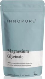 INNOPURE Magnesium Glycinate - 90 Capsules - Bioavailable Magnesium Supplements - 1000mg Per Serving (2 Capsules) Providing 200mg of Elemental Magnesium Bisglycinate Powder - Made in The UK - Image 2