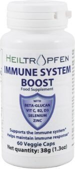 Immune System Boost | 60 Veggie Capsules | Food Supplement | Heiltropfen® - Image 2