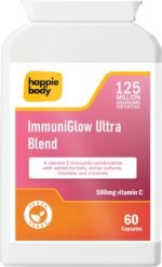 ImmuniGlow Ultra | Beauty and Immunity Combo with Vitamin C, Zinc and Antioxidant Botanicals | 60 Capsules | UK Made - Image 2