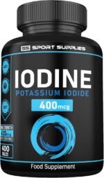 Iodine Supplement 400mcg (Over 1 Year Supply) - 400 Vegan Tablets - High Strength Natural Source of Iodine from Potassium Iodide - UK Made - Image 2