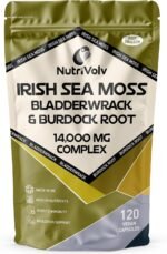 Irish Sea Moss, Bladderwrack & Burdock Root Complex 14,000mg | 120 High Strength Capsules Providing 120 Day Supply | North Atlantic Irish Sea Moss Supplement | No Fillers or Binders | Vegan & UK Made - Image 2