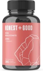 Iron Bisglycinate 20mg + Vitamin C 100mg | 180 (6 Months) Vegan Capsules | Chelated for High Absorption | Pure, Natural & Gentle Supplement | Energy, Immune, Skin & Joint Support - Image 2