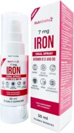 Iron Spray - Vitamin B12 - B6-75 Doses - Gentle on The Stomach - Less Side Effects - High Strength - Fast - Easy - Immunity - Combats Triedness and Fatigue - Sugar-Free - Image 2