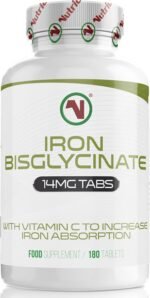Iron Tablets High Strength 14mg - 180 Tablets, 6 Months Supply - Vegan Iron Supplements for Women and Men - Ferrous Fumarate, Reduces Tiredness and Fatigue | (180) - Image 2