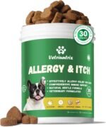 Itch Immunity Treats For Dogs, Itchy Dog Skin Relief Chews For Paw Licking Itchy Skin Coat Supplement, Itch Remedies Probiotic Immune Supplement for Dogs with Omega-3 Astragalus-30ct - Image 2