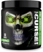 JNX The Curse! Pre Workout Powder - 50 Servings | Preworkout: Boost Strength, Energy + Focus for Men & Women | Caffeine, Beta-Alanine, Creatine & L-Citrulline (250 g, Green Apple) - Image 2