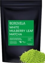 Japanese White Mulberry Leaf Matcha Style Powder - Green Superfood - Caffeine Free - Natural Green Colouring 100g bag pack of 1 - Image 2