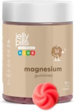 Jelly Pills® Kids Gummies 810 mg Magnesium Citrate and Vitamin B6 Kids - 70 Berry Flavoured Vegan Gummies - No Added sugars - Reduces Tiredness and Fatigue - 90 mg Magnesium - Image 2