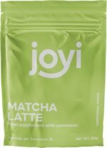 Joyi Matcha Latte – Ceremonial Grade Japanese Matcha Powder with Moringa, Rhodiola Rosea & Lions Mane Adaptogenic Mushrooms – Vegan, Gluten-Free, Natural Energy Drink – 300g (15 Servings) - Image 2