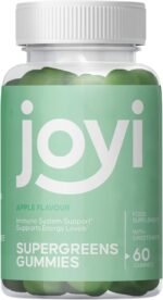 Joyi Super Greens Gummies Greens Powder Alternative Multivitamin Supplement Moringa Rhodiola Rosea Prebiotic + Probiotic - Image 2