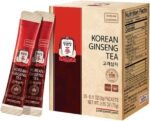 JungKwanJang Korean Red Ginseng Tea Set, Korean Food Gifts, Coffee Alternative, Natual Energy, Korea Panax Ginseng Roots, Herbal Antioxidant Tea - 60 Packets - Image 2