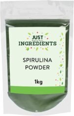JustIngredients Spirulina Powder 1kg, Delicious Food Supplement, Natural Colouring in Smoothies, Bakes or Teas - Image 2