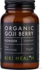 KIKI Health 100% Raw Organic Goji Berry Powder 70g | Premium, Certified Organic Superfood from Qinghai-Tibet Plateau | High in Vitamin C & Iron, Suitable for Vegans | Nourish Your Body Naturally - Image 2