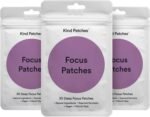 Kind Patches | Focus Patches | Brain Clarity & Cognitive Support | Botanical Plant-Based Formula with Vitamin B Complex, Lion's Mane Mushroom & Megnesium | 90 Vegan Patches, 3 Months Supply - Image 2