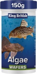 King British – Algae Wafers 100g – Multi-Vitamin Complete Sinking Fish Food – For Bottom Feeding Catfish, Plecostomus & Algae Eating Fish Natural Ingredients - Image 2