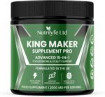 King Maker Supplement Pro - Premium 15-in-1 Testosterone & Vitality Booster for Men | Energy, Muscle, and Stamina Support | Tribulus Terrestris, Ashwagandha, Rhodiola | Vegan & GMP Certified - Image 2