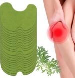 Knee Pain Relief Patches, Knee Patch for Pain Relief Wormwood Herbal Pain Relief Patch for Knee, Relieves Muscle Soreness in Knee, Neck, Shoulder(20) - Image 2