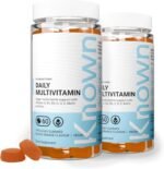 Known Tasty Daily Multivitamin Gummies - Supports Immune Health & Energy - Natural Blood Orange Flavour - 60 Vegan Gummies, 2 Months Supply - Image 2
