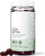 Known Tasty Sleep Better Gummies - Sugar-Free - Saffron, Lemon Balm, Chamomile & B6 - Natural Mixed Berry Flavour - 60 Vegan Gummies, 1 Month Supply - Image 2