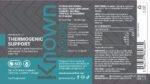 Known Thermogenic Support Gummies – Tropical Flavour – Vegan Gummy Supplement with Chromium, Green Tea, L-Tyrosine & Choline – Weight Management, Metabolism & Energy – 1 Month Supply – For Men & Women - Image 2