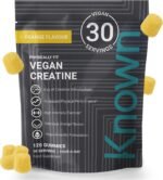 Known Vegan Creatine Gummies Value Pouch – 4500mg Creatine Monohydrate – Orange Flavour – 120 Gummies 30 Days Supply – Third-Party Tested - Image 2