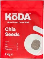 Koda - Gluten-Free Chia Seeds, 1 KG – High in Protein, Magnesium & Zinc – Nutrient-Dense Superfood for Salads, Yogurt & Smoothies – Excellent Source of Fibre, Omega-3 & Antioxidants - Image 2
