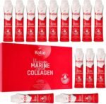 Kollo Premium Marine Liquid Collagen, 10,000 mg with Hyaluronic Acid, 14 x 10000mg Hydrolysed Collagen Peptides Sachets, Liquid Collagen Supplements Vitamins B & C, Informed Sport Certified - Image 2