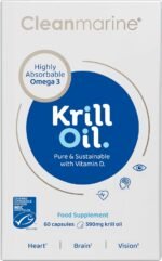 Krill Oil – High Strength Omega 3 with EPA & DHA – Phospholipid Formula for Better Absorption – Plus Astaxanthin, Choline & Vitamin D – Heart, Brain & Eye Support – 60 Capsules - Image 2