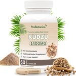 Kudzu Root Capsules 1400mg | High Strength 40% Isoflavones | Alcohol Craving Support, Liver Cleanse Detox, Enhanced Anti-Inflammatory | Organic Natural Health Booster - Image 2