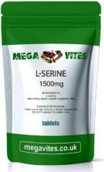L-Serine Tablets 1500mg x 90 - MEGAVITES AMINOLAB - Image 2