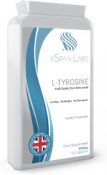 L-Tyrosine 500mg 120 Capsules - Pure Amino Acid with No Fillers, No Binders or Flow Agents – Nutritional Supplement Suitable for Vegetarians - Made in The UK - Image 2