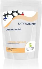 L-Tyrosine 500mg 30 Capsules – Amino Acid Supplement for Mental Focus, Mood Support, & Stress Relief – Brain Health & Cognitive Function Booster - Image 2