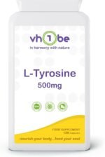 L-Tyrosine 500mg – 120 Capsules | High Strength Amino Acid | Supports Focus, Energy & Mental Performance | Suitable for Vegetarians | UK Made | GMP Quality - Image 2