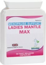 Ladies Mantle Max Menopause Support Supplement, 60 Capsules Red Clover Wild Yam Agnus Castus Lady's - Image 2