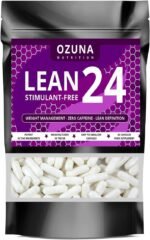 Lean24 Stimulant-Free Fat Burner Without Caffeine, Weight Loss Supplement, Keto Metabolism Booster & Diet Pills | 60 Capsules - Image 2