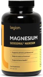 Legion Sucrosomial Magnesium Supplements - High Absorption Magnesium Supplement for Women & Men - Magnesium Mineral Supplements to Help Boost Athletic Performance & Overall Health - 120 Servings - Image 2