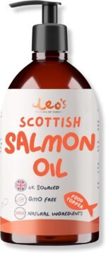 Leo's Salmon Oil for Dogs and Cats | Premium 100% Natural Food Topper Fish Oil for Dogs and Cats | Enhances Coat Shine, Joint & Brain Health, Itchy or Dry Skin, and Dandruff Hair Treatment 500ml - Image 2