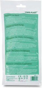 Lewis-Plast Premium Instant Ice Pack - Disposable Cold Therapy Ice Packs, Instant Pain Relief for Back, Neck, Ankle, Sprains, Headaches and Toothache White - Image 2