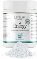 Lily & Loaf Energy Drink – Vegan Energy Powder with Caffeine, Taurine & 11 Vitamins, Focus & Performance Support, 300g | 60 Servings - Image 2