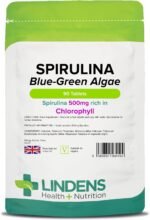 Lindens - Spirulina 500mg - 90 Tablets - 2,000mg Daily Intake, UK Made - Spirulina Maxima, Rich in Chlorophyll - Overall Health & Vitality - Letterbox Friendly, Vegan - Image 2